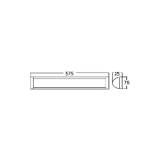Imagine CORP LINEER PROLINE-PL 18W 4000K 1650LM L:600 IP20