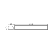 Imagine CORP LINEER PROLINE-P 600MM 18W 3000K GRI BRAYTRON