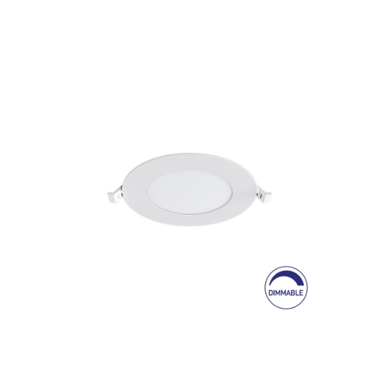 Imagine SPOT LED ROTUND ST 6W 470LM DIM 6500K F:128MM ALB IP40