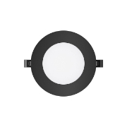 Imagine SPOT LED ROTUND ST 6W 470LM DIM 3in1 F:128MM NEGRU IP40