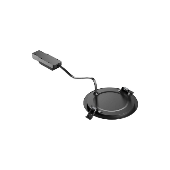 Imagine SPOT LED ROTUND ST 6W 470LM DIM 3in1 F:128MM NEGRU IP40