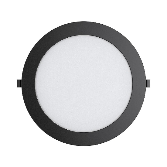 Imagine SPOT LED ROTUND ST 18W 1800LM DIM 3in1 F:229MM NEGRU IP40 BRAYTRON