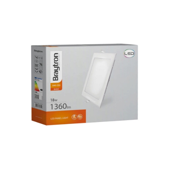 Imagine SPOT LED PATRAT ST 18W 1360LM 3000K D:225x225MM