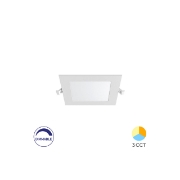 Imagine SPOT LED PATRAT ST 4W DIM 3in1 D:110x110MM IP40 ALB