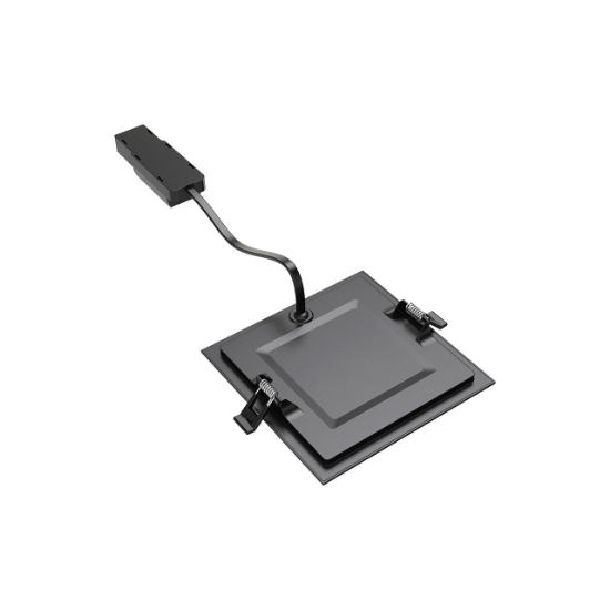 Imagine SPOT LED PATRAT ST 4W DIM 3in1 D:110x110MM IP40 NEGRU