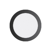 Imagine SPOT LED ROTUND PT 18W NEGRU 3in1