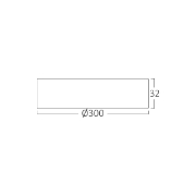 Imagine SPOT LED ROTUND PT 24W 1850LM 6500K F:330MM