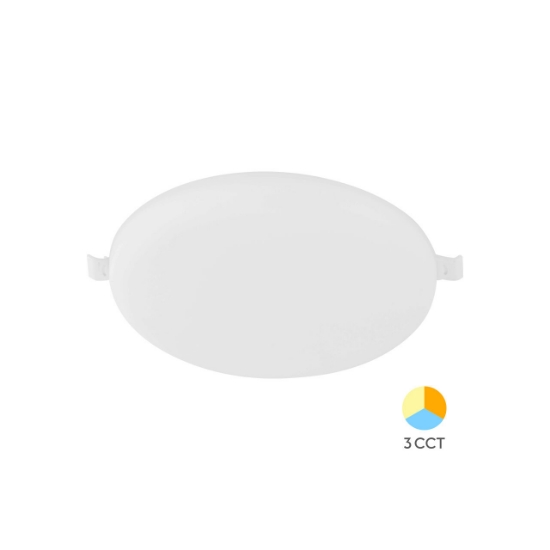 Imagine SPOT LED ROTUND ST 36W 3500lm 3in1 ALB,D:223mm,REGLABIL 40-190mm,IP20