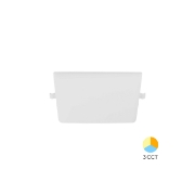 Imagine SPOT LED PATRAT ST 10W 1100lm 3in1 ALB REGLABIL IP20