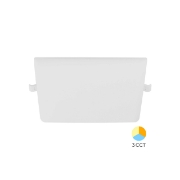 Imagine SPOT LED PATRAT ST 36W 3500lm 3in1 ALB REGLABIL IP20