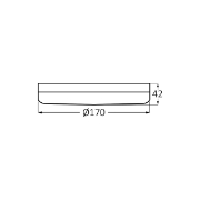 Imagine SPOT LED ROTUND PT 24W 2500lm 3in1 ALB IP20