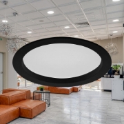 Imagine SPOT LED ROT ST 24W 3000K 223MM FATON NEGRU
