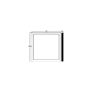 Imagine LED PANEL APLICABIL 50W D:60x60 ALB 3000K,BR PLUS