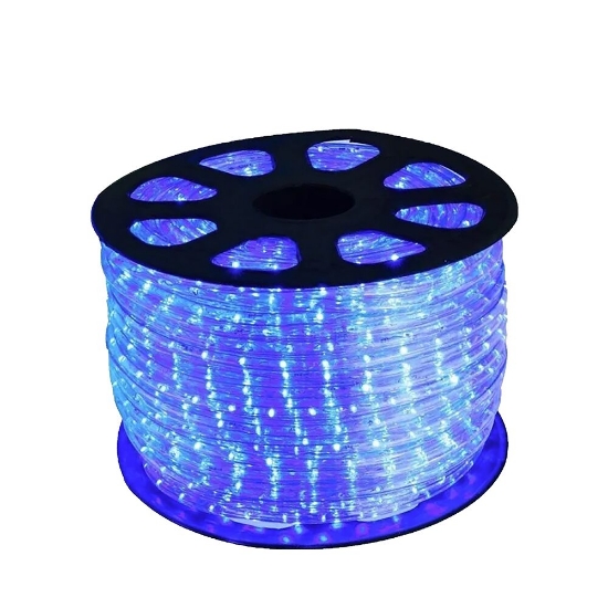 Imagine TUB LUMINOS LED D:13mm 2CANAL BLEU 240V IP44 50M/ROLA