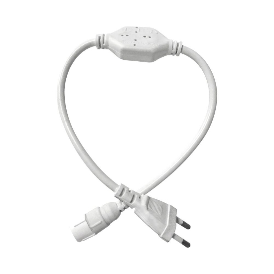 Imagine CABLU ALIMENTARE PENTRU TUB LUMINOS 1CANAL D11mm ALB
