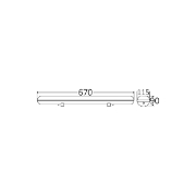 Imagine CORP NEON ETANS PT TUB LED 2X60CM