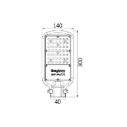 Imagine LAMPA STRADALA CU LED ST85 30W 4000K 3300LM IP66