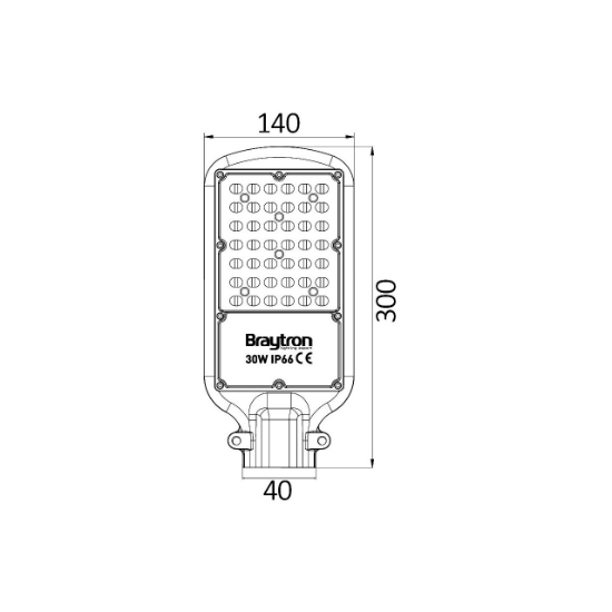 Imagine LAMPA STRADALA CU LED ST85 30W 4000K 3300LM IP66