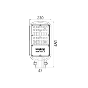 Imagine LAMPA STRADALA CU LED ST85 100W 4000K 11500LM IP66