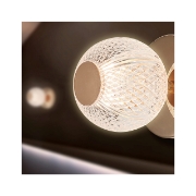 Imagine LAMPA DE PERETE S001C-1H-1xG9-AURIU STICLA