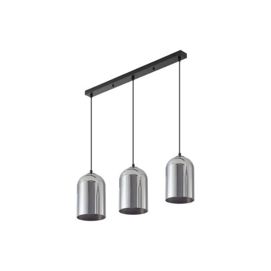 Imagine PENDUL LINIAR S004S-3H-3xE27-SMK STICLA