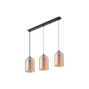 Imagine PENDUL LINIAR S004S-3H-3xE27-STICLA AURIU