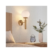 Imagine LAMPA DE PERETE S006W-1H-1xG9-AURIU STICLA