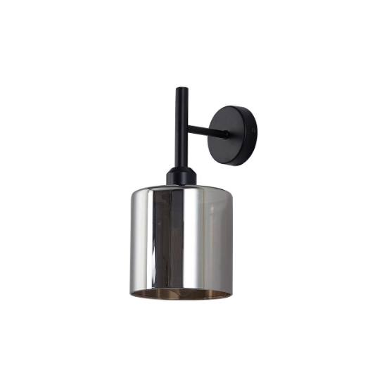 Imagine LAMPA DE PERETE S007W-3H-1xE27-ARGINTIU STICLA