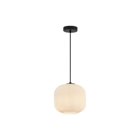 Imagine PENDUL S009R-1H-1xE27-OPAL-NEGRU