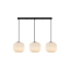 Imagine PENDUL LINIAR S009S-3H-1xE27-OPAL-NEGRU