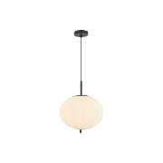 Imagine PENDUL S011R-1H-1xE27 OPAL STICLA ELIPTIC