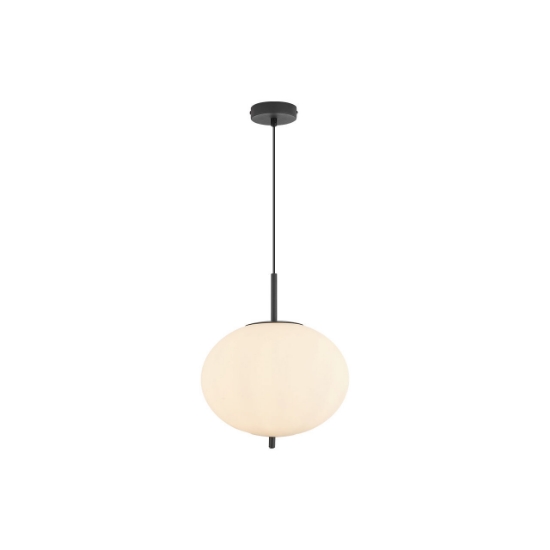 Imagine PENDUL S011R-1H-1xE27 OPAL STICLA ELIPTIC