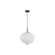 Imagine PENDUL S011R-1H-1xE27 OPAL STICLA ELIPTIC