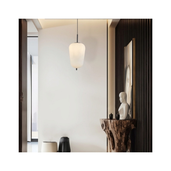 Imagine PENDUL S011R-1H-1xE27 OPAL STICLA CONIC