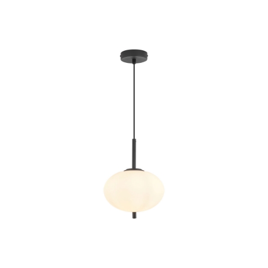 Imagine PENDUL S011R-1H-1xE14 OPAL STICLA ELIPTIC