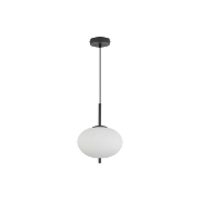 Imagine PENDUL S011R-1H-1xE14 OPAL STICLA ELIPTIC