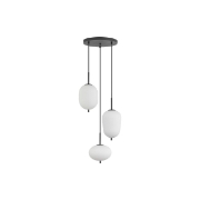 Imagine PENDUL TRIUNGHI S011R-3H-3xE14 OPAL STICLA MIXT