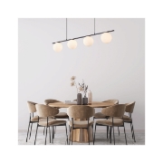 Imagine PENDUL S013R-4H-4xG9-OPAL STICLA