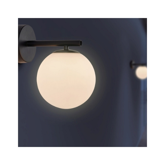 Imagine LAMPA DE PERETE S013W-1W-1xG9-OPAL STICLA