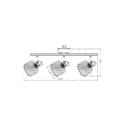 Imagine LAMPA DE PERETE W001C-3H-3xE14-WDN