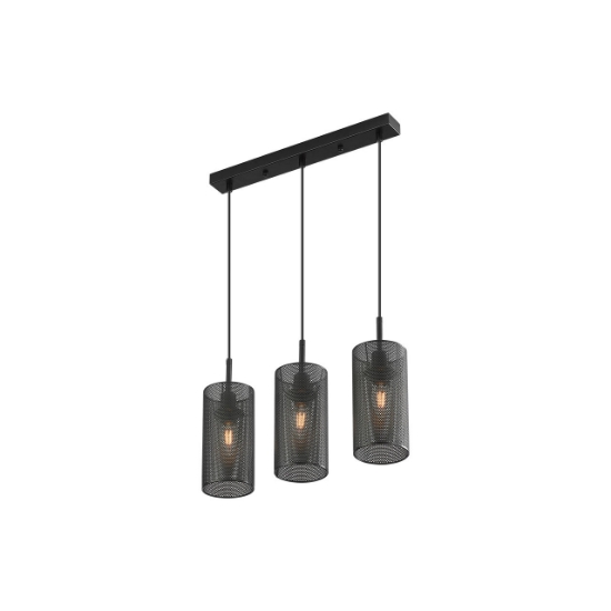 Imagine PENDUL LINIAR W002S-3H-3xE14-NEGRU WIRING