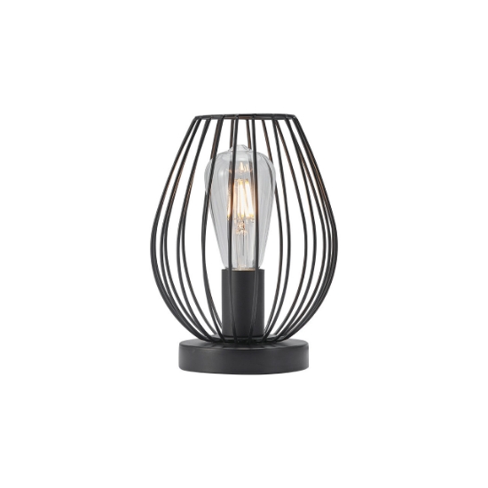 Imagine LAMPA DE PERETE W005T-1H-1xE27-NEGRU