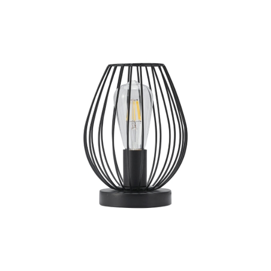 Imagine LAMPA DE PERETE W005T-1H-1xE27-NEGRU