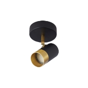 Imagine LAMPA DE PERETE G002C-1H-1xGU10-AURIU-NEGRU