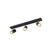 Imagine LAMPA DE PERETE G002C-2H-3xGU10-AURIU-NEGRU