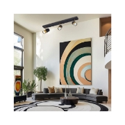 Imagine LAMPA DE PERETE G002C-2H-3xGU10-AURIU-NEGRU