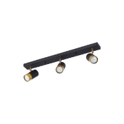 Imagine LAMPA DE PERETE G002C-2H-3xGU10-AURIU-NEGRU