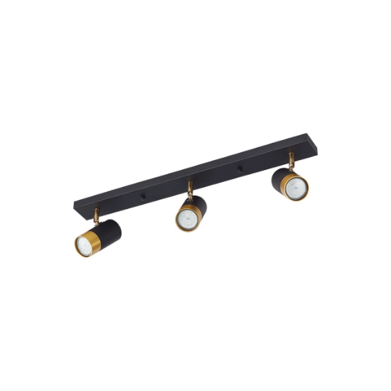 Imagine LAMPA DE PERETE G002C-2H-3xGU10-AURIU-NEGRU