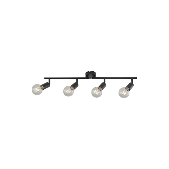 Imagine LAMPA DE PERETE G003C-4H-4xE27-NEGRU
