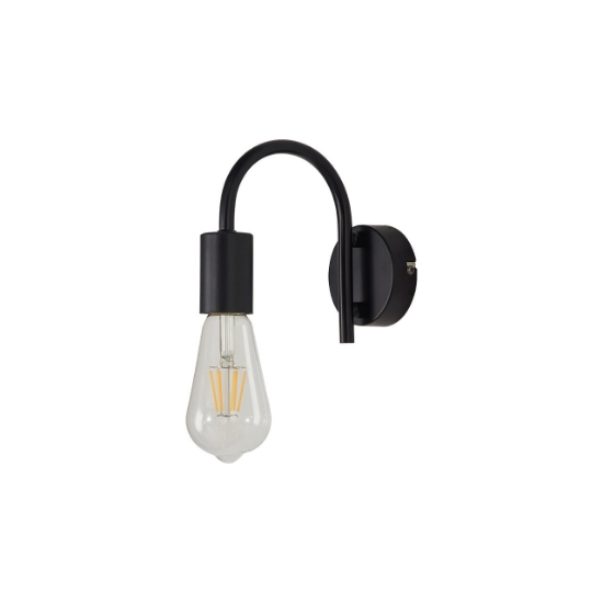 Imagine LAMPA DE PERETE G003W-1H-1xE27-NEGRU